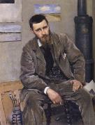 Richard Bergh Portrait of Nils Kreuger oil